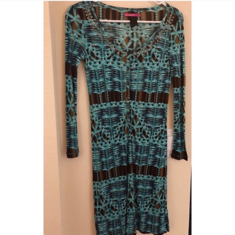 Long sleeve dress custo Barcelona size 1